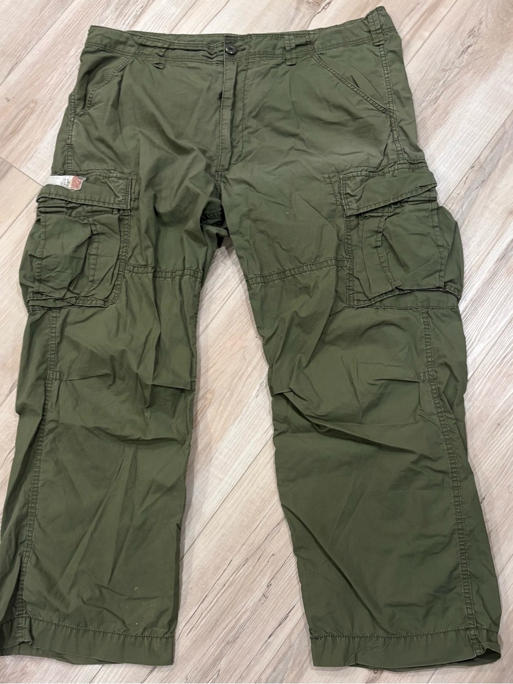 Polo Jeans by Ralph Lauren Olive Green Military Cargo Pants